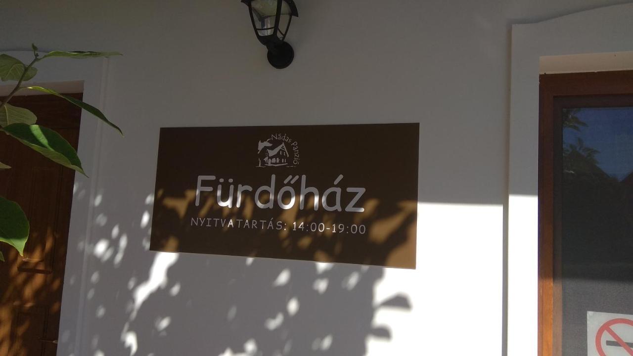 Nádas Pihenőpark Tiszafüred Esterno foto